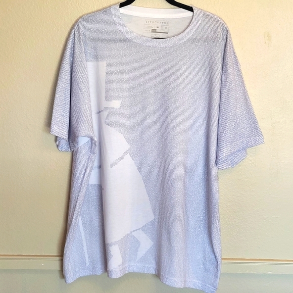 Litographs Unisex Tee Size XXXL "A Christmas Carol" Gray & White NWOT - Picture 2 of 7